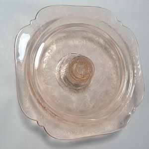 Vintage Indiana glass cake stand